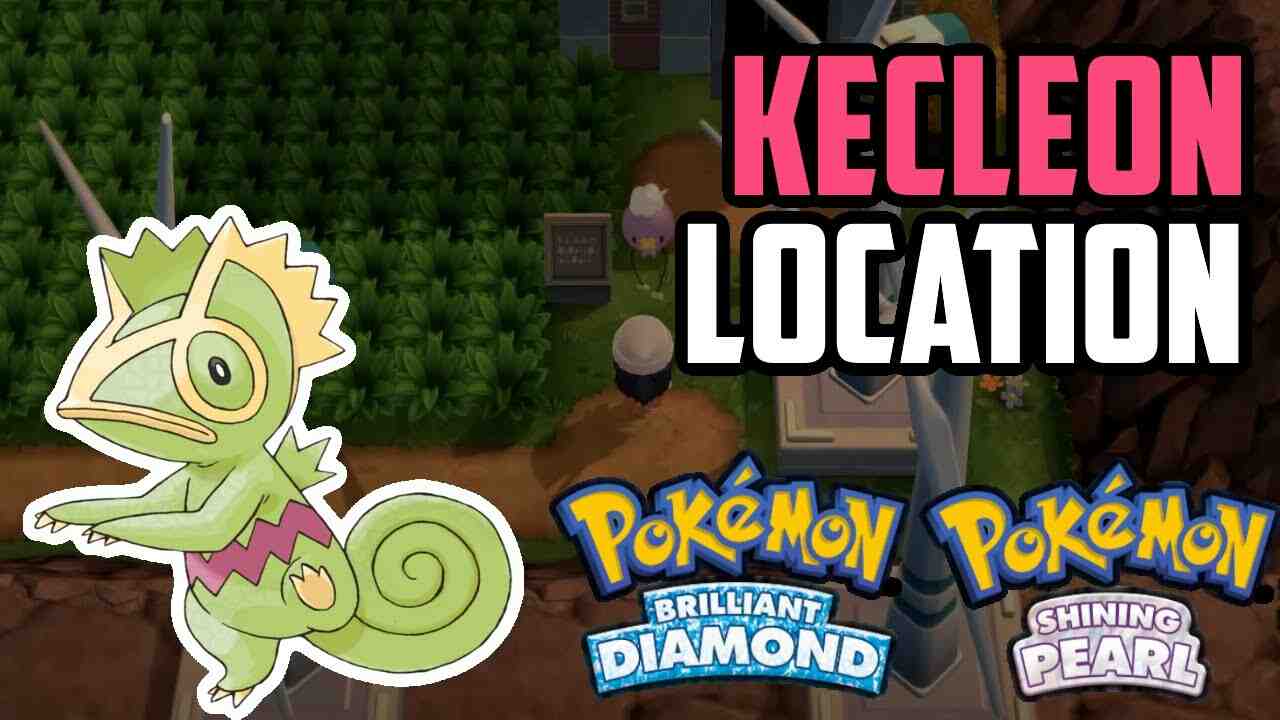 Où trouver Kecleon Pokémon Diamant ?