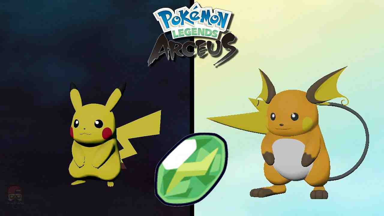 Comment faire évoluer Pikachu en Raichu Pokémon Arceus ?