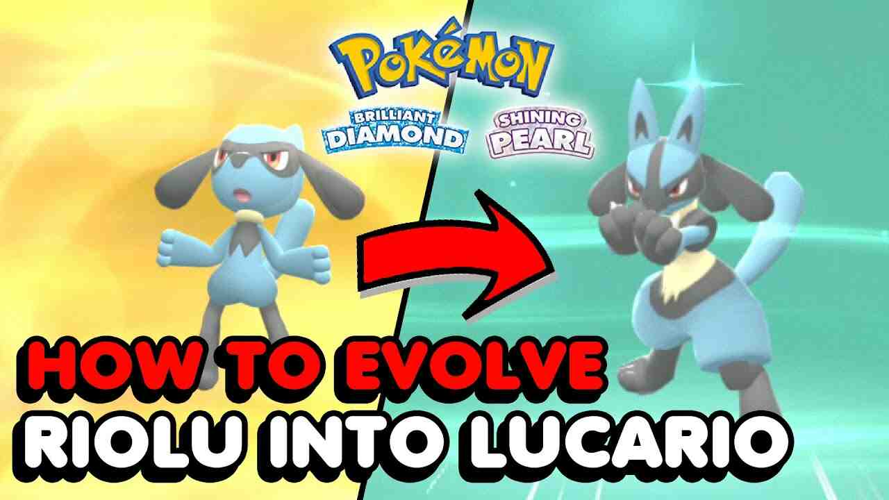 Quand évolue Riolu Pokémon diamant étincelant ?