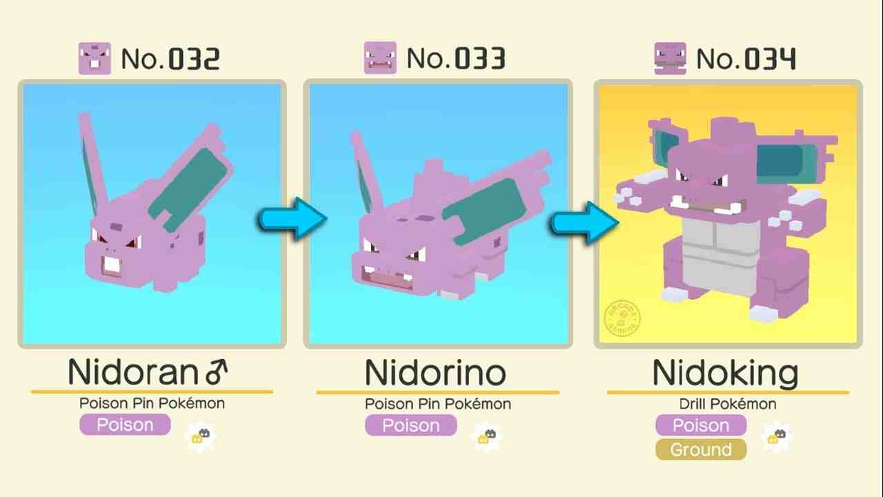 Quand faire evoluer Nidorino en Nidoking ?
